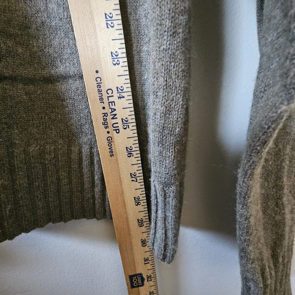 The North Face‎ Crewneck Wool Cotton Sweater Men's Size Large Brown Long Sleeve